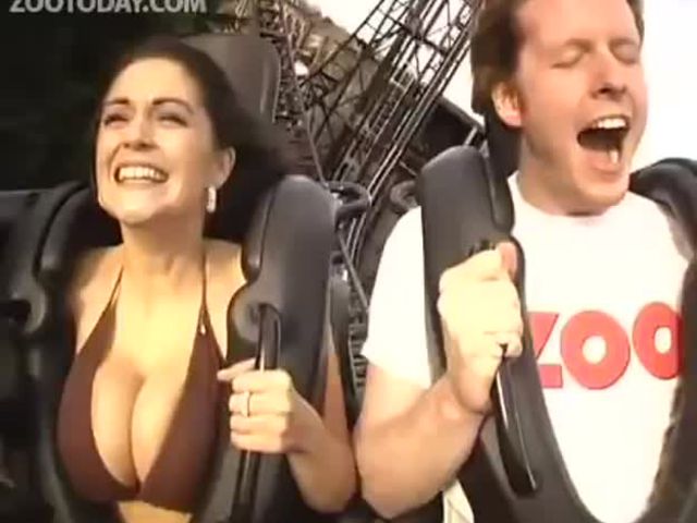 amy boman add tit pops out on ride photo