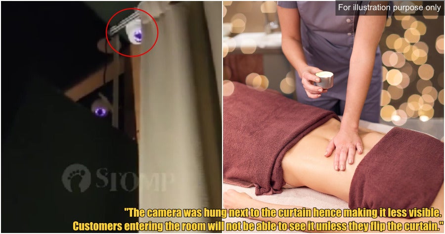 dakota randall add hidden camera in massage parlour image