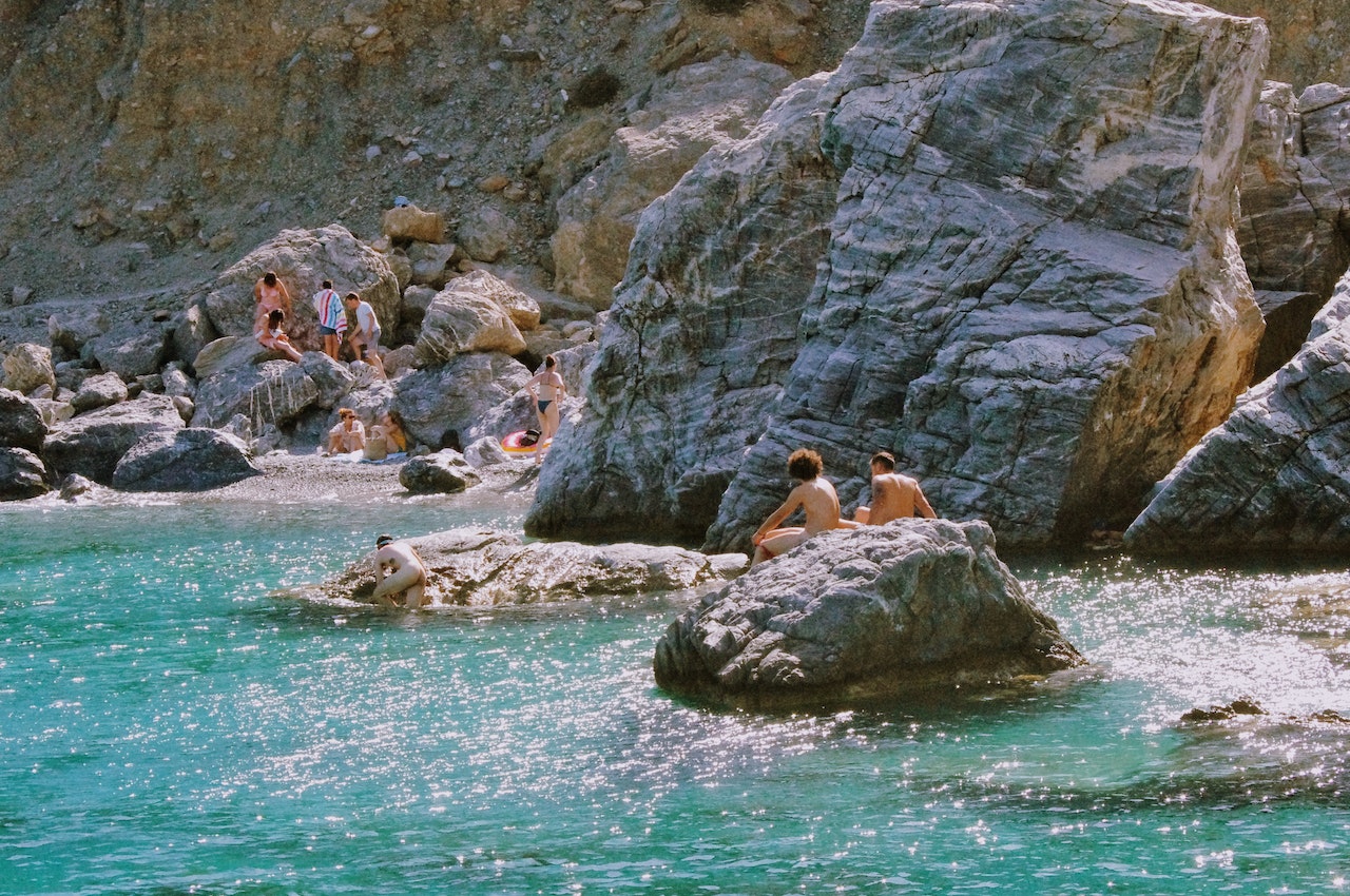 abegail echavez add topless beach spain photo