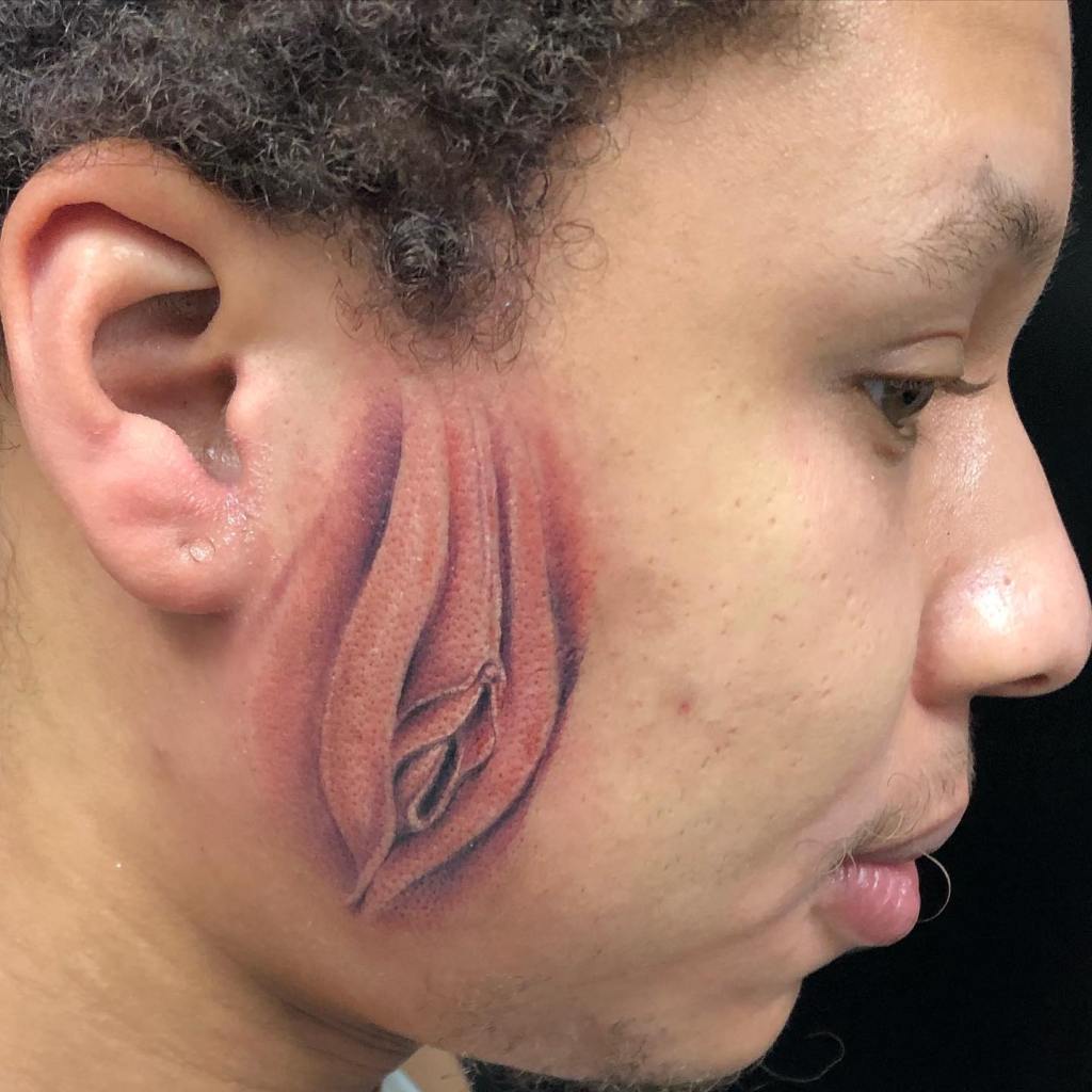 caroline arroyo add tattoo pussy lips image