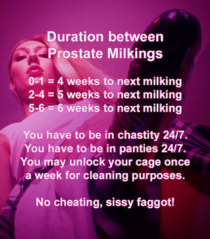 anne colenbrander add prostate milking in chastity image