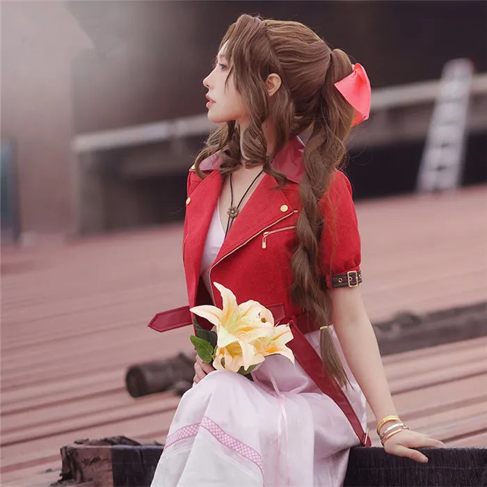 catherine scarborough add aerith gainsborough cosplay image