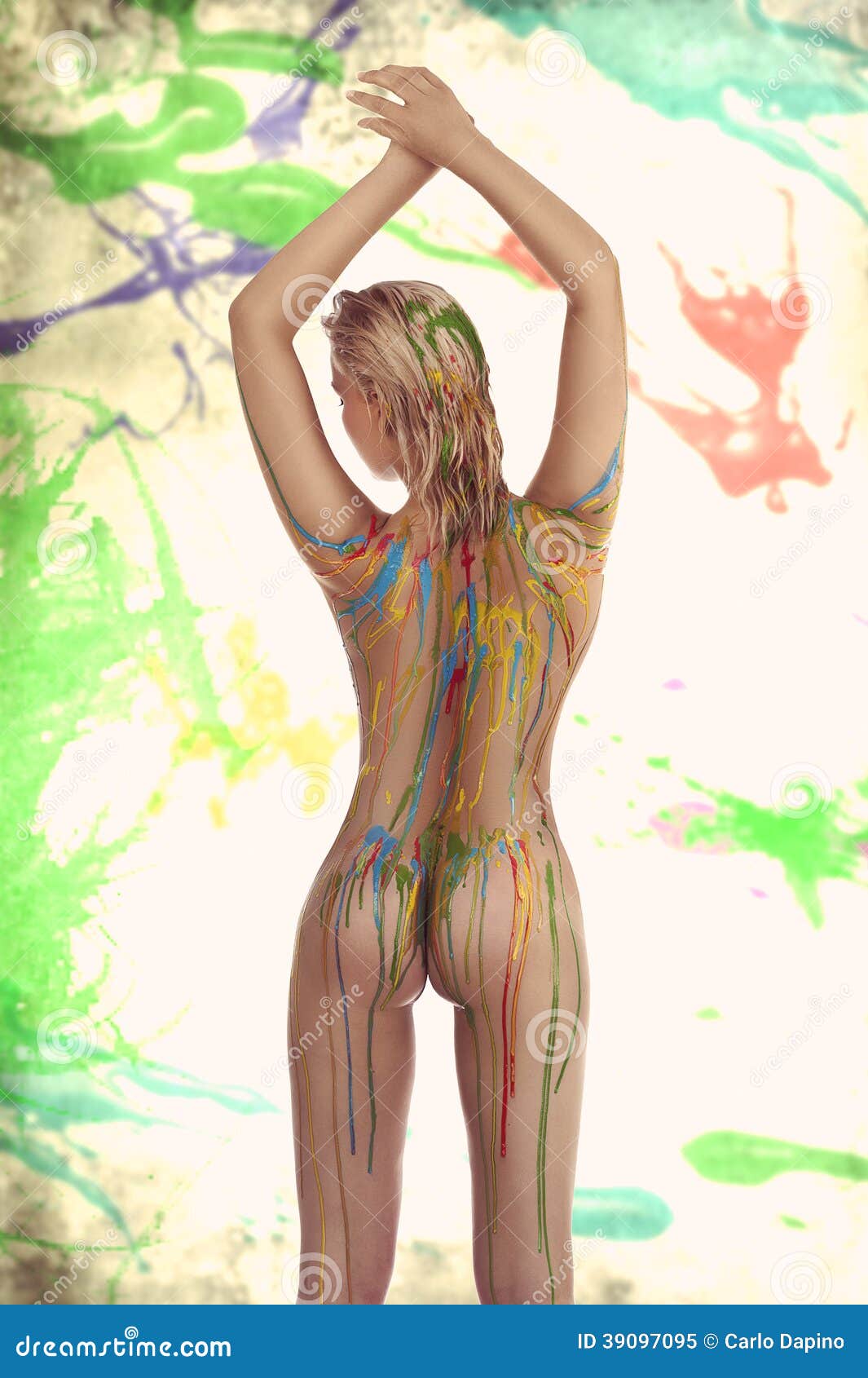 amrit punjabi add nude female bodypaint photo