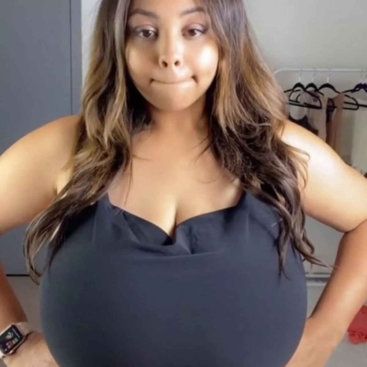 ashley hoch add massive natural black tits photo