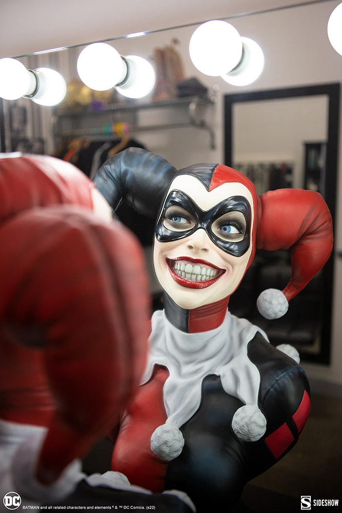 colleen handy add harley quinn face sitting photo