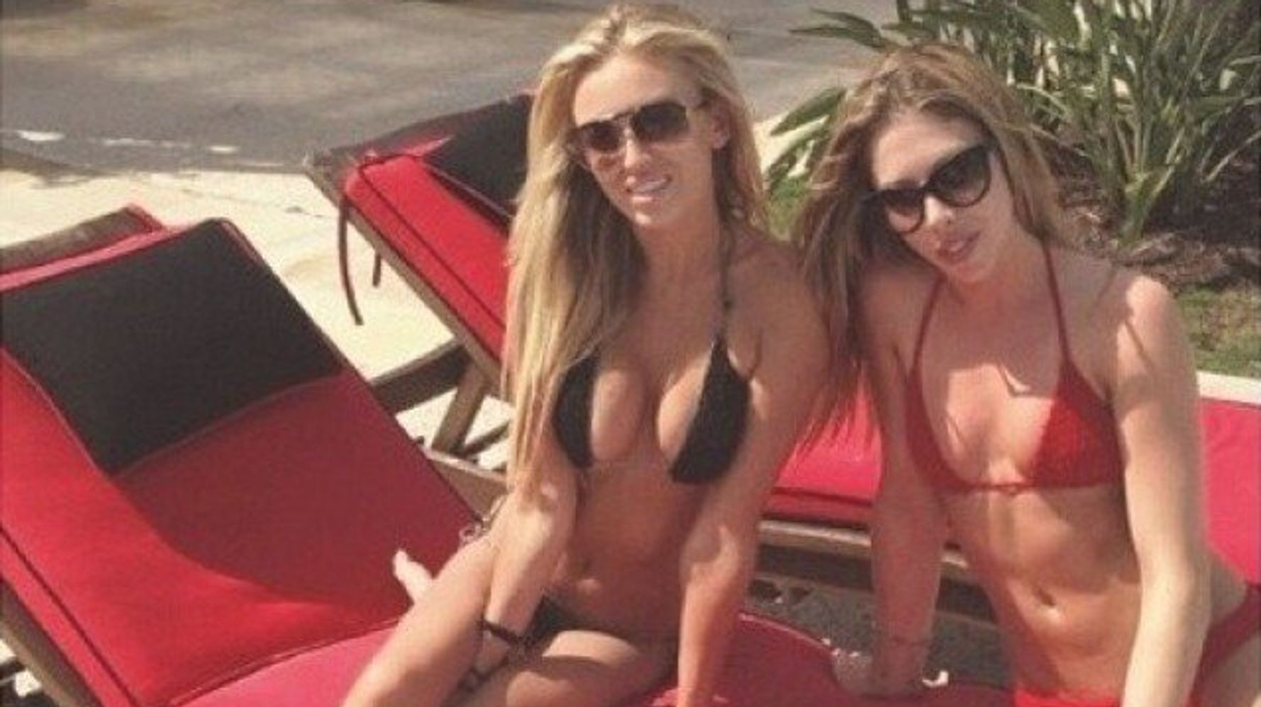 cal naughton add paulina gretzky tits image