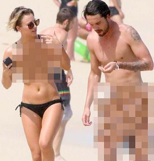 ashley gibbon add naked beach celebrities photo