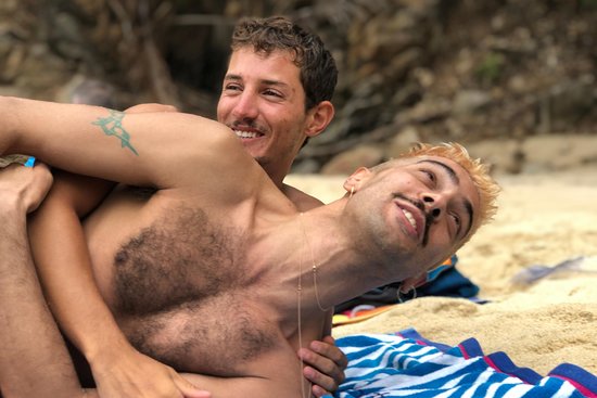 ali gashi add naked male beach photo