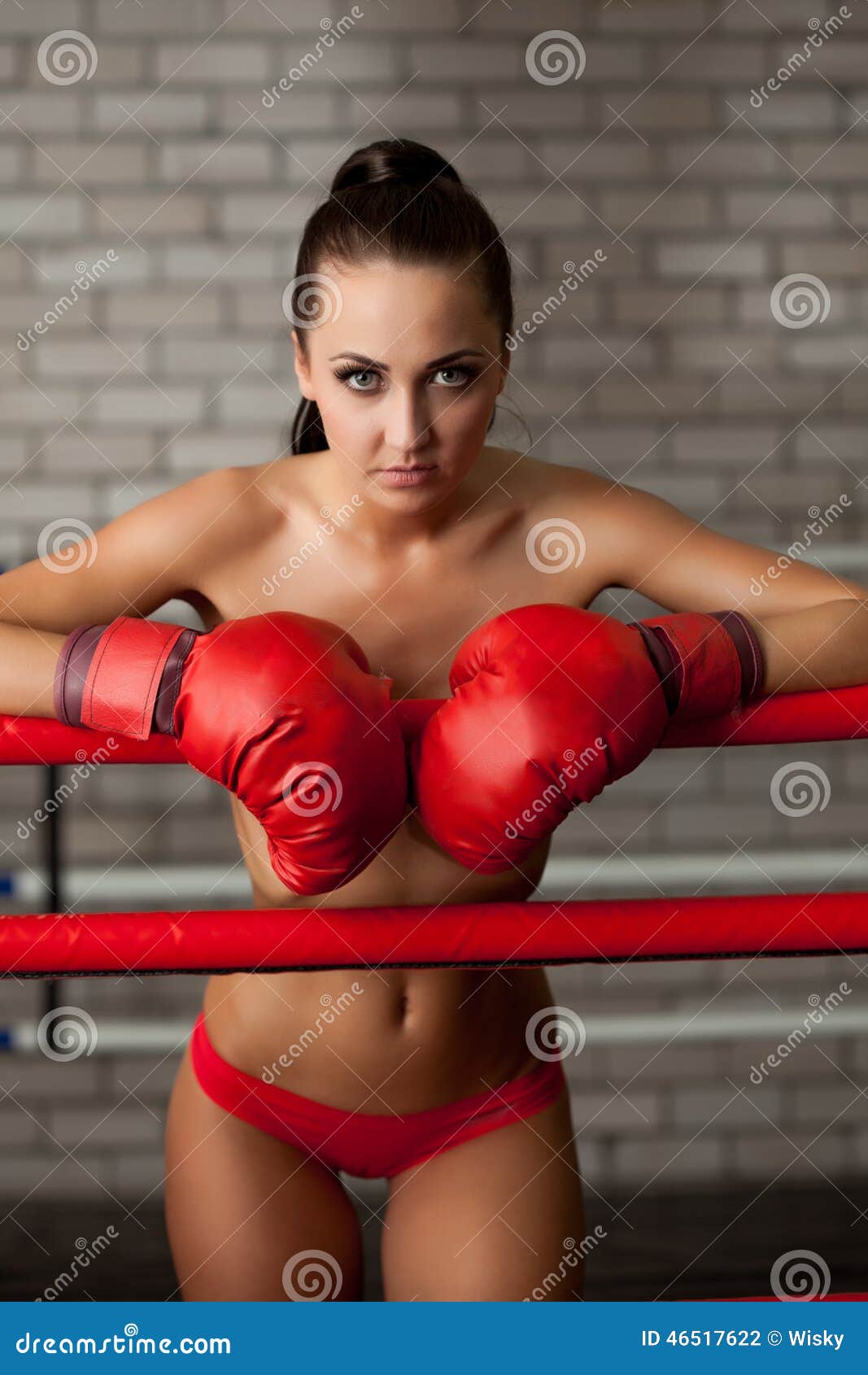 carrissa robinson add top less boxing image